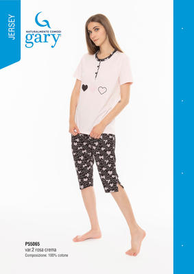 WOMEN'S PAJAMAS M/M P55065 Tellini S.r.l. Wholesale Clothing